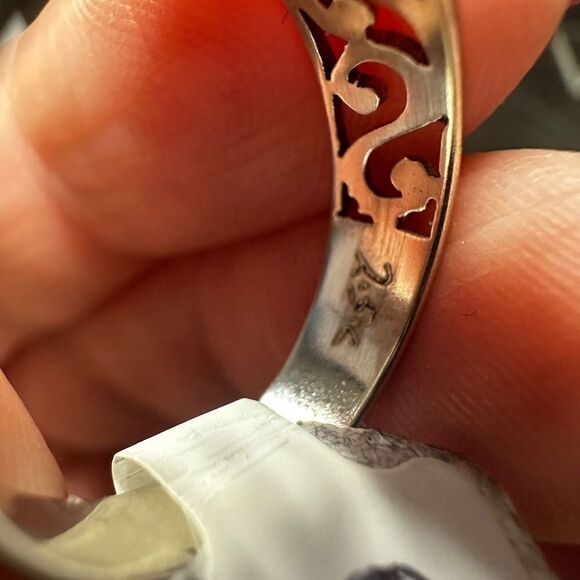 Genuine 2ct marquis cut ruby solitaire ring in sterling silver! - Picture 8 of 13